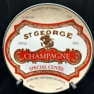 2005 BIA Cordon Blue St. George Champagne Plate